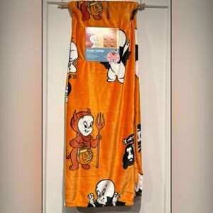 Casper Halloween Throw Blanket